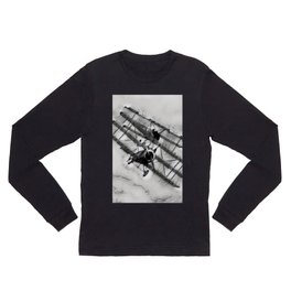 WW1 Fight In Washed Out Long Sleeve T Shirt