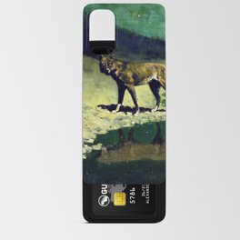 Frederic Remington Moonlight, Wolf Android Card Case