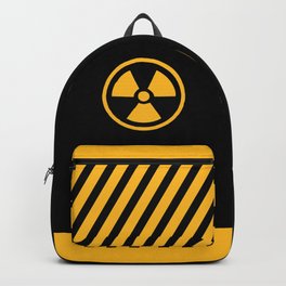 Yellow Radioactive Backpack | Game, Nuclear, Goaway, Danger, Symbol, Graphicdesign, Toxic, Yellow, Geek, Beware 
