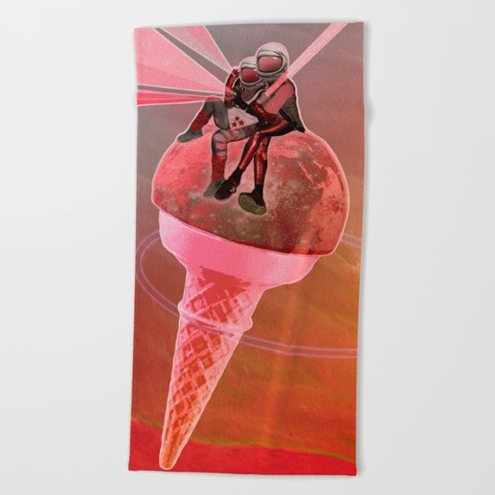 50 Shades of Strawberry /SUMMER 23-06-16 Beach Towel