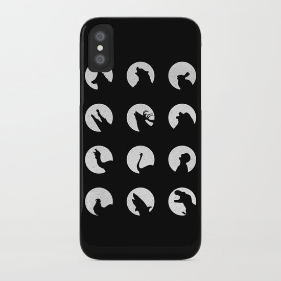 Wolf's Night Off iPhone Case