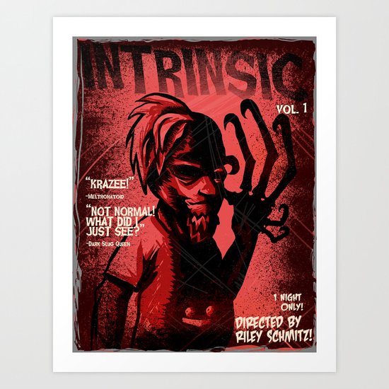 Intrinsic B-movie Art Print