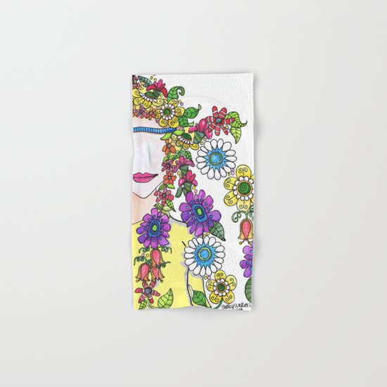 Eighties Girl Hand & Bath Towel