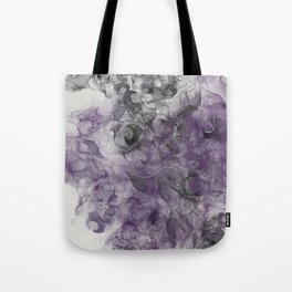 Subtle Ace Pride Abstract Alcohol Ink Tote Bag