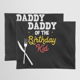 Circus Birthday Party Dad Theme Cake Ringmaster Placemat