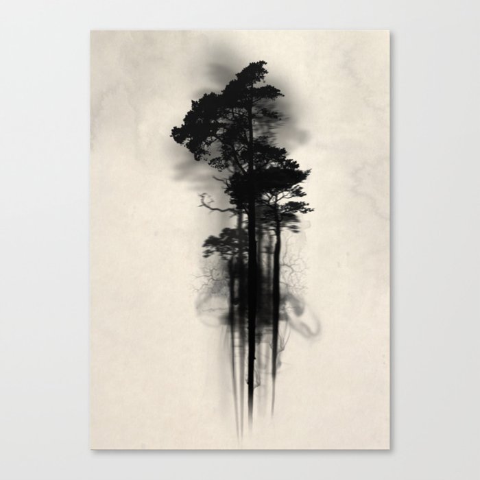 Enchanted forest Canvas Print