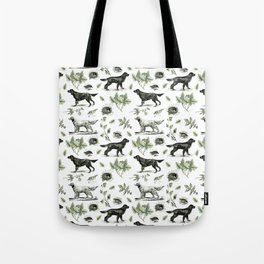 BIRD DOGS & GREEN LEAVES Tote Bag