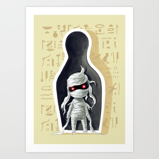 Mummy 2 Art Print