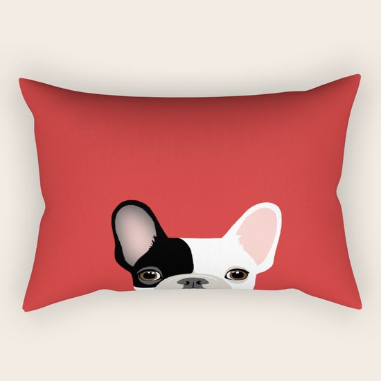 French Bulldog Rectangular Pillow