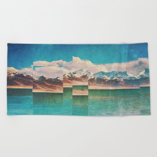 Fractions A22 Beach Towel