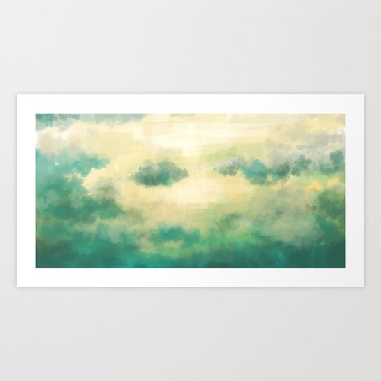 Clouds1213 Art Print