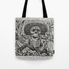 Calavera Oaxaqueña - Día de los Muertos - Mexican Day of the Dead by Jose Guadalupe Posada Tote Bag