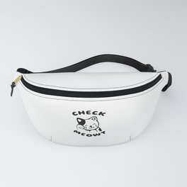 Check Meowt Fanny Pack