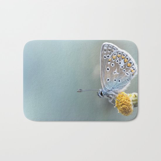 Composition in Yellow and Blue.... Bath Mat