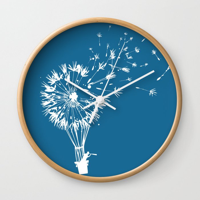 Going where the wind blows Wall Clock