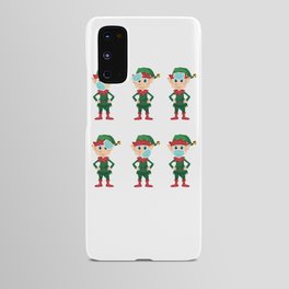 Christmas Elf - Funny Elf Wearing Mask Android Case
