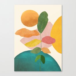 Colorful Branching Out 21 Canvas Print
