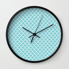 Decorative Mint Pattern Wall Clock