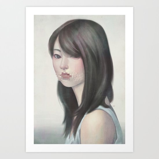 Muffled Art Print
