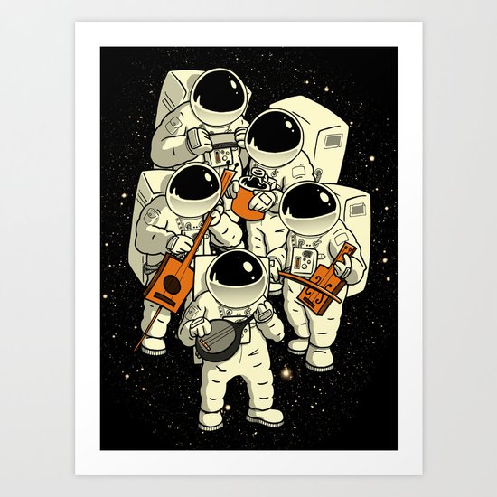 Space Jamboree Art Print