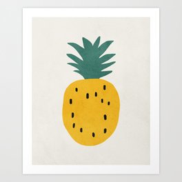 Pineapple Art Prints For Any Decor Style Society6
