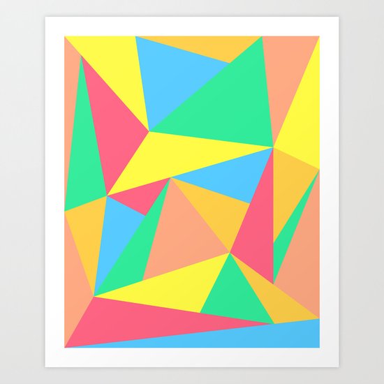 SORBET SONNETS Art Print