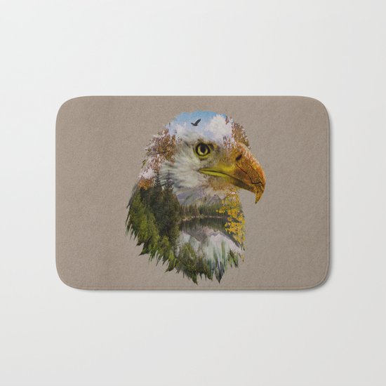The American Bald Eagle Bath Mat