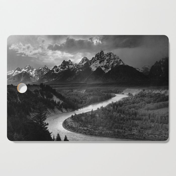 The Tetons and the Snake River  Cutting Board