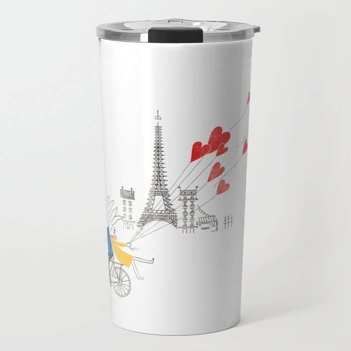 Paris in Love Travel Mug