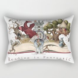 Reading is Fantastic Rectangular Pillow