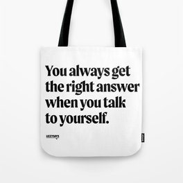 The Right Answer — Daylight Tote Bag