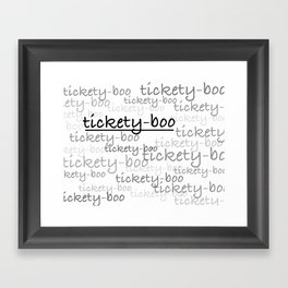 Call the Midwife - Tickety-boo Framed Art Print