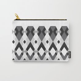 black and white Carry-All Pouch