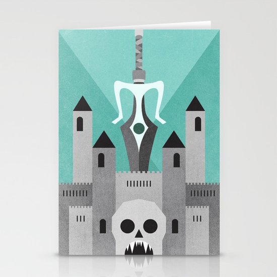 Castle Grayskull Stationery Cards