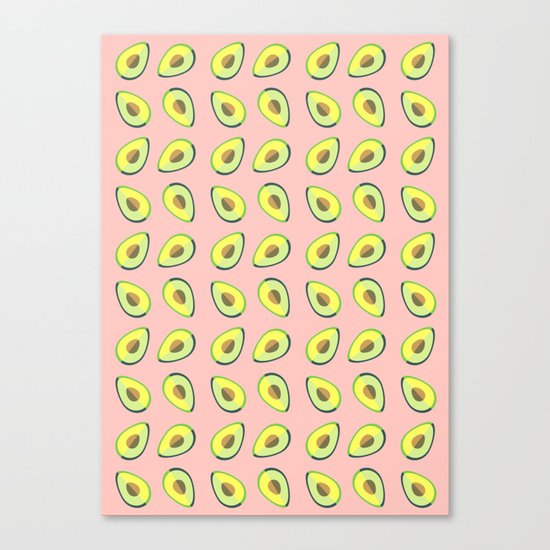 Avocado Love Canvas Print
