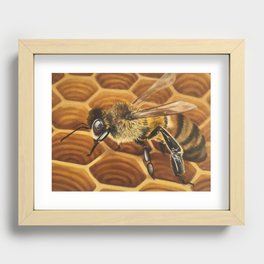 Buzzed Recessed Framed Print