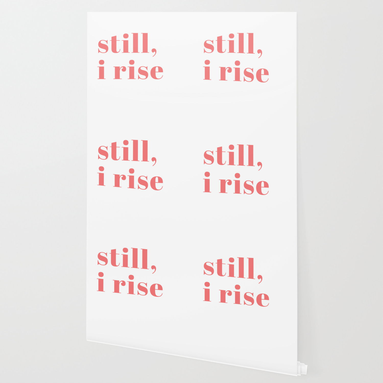 still I rise IX Wallpaper by typutopia | Society6