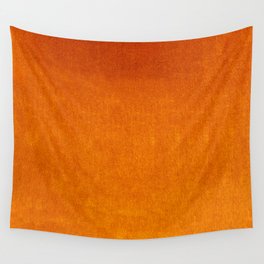 Orange Velvet Wall Tapestry