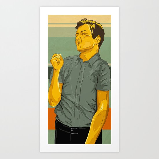 stuck in a moment Art Print