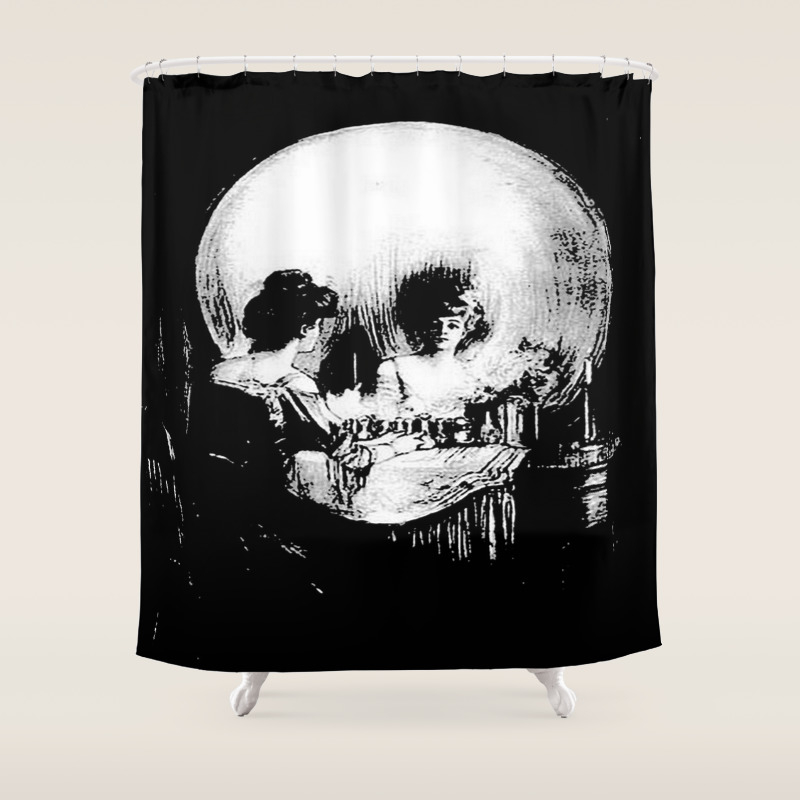 All Is Vanity Halloween Life Death And Existence Shower Curtain By Taiche Society6 Find the perfect style from our collection today! society6