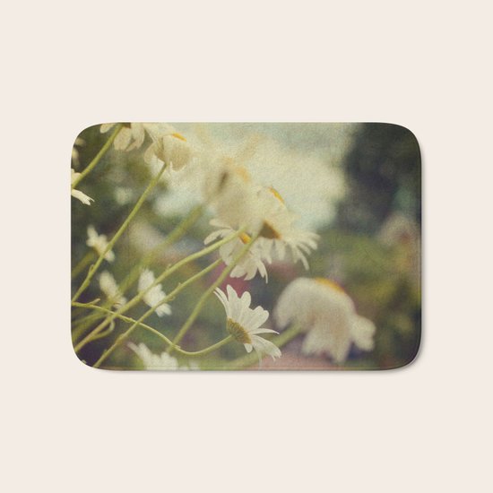 Summer Daisies Bath Mat