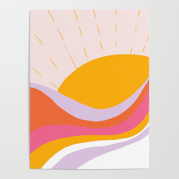 laurel canyon sunrise Poster