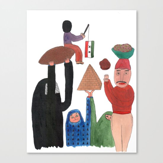 Kibinho. Canvas Print
