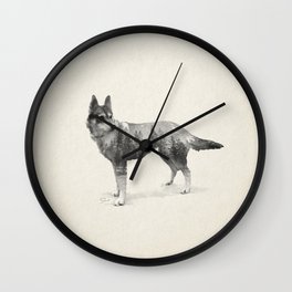 Ghost Dog - Coco Wall Clock