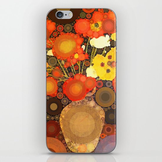 Gramma's Flowers iPhone & iPod Skin