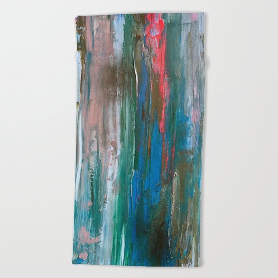 Abstract Painting #1 Beach Towel