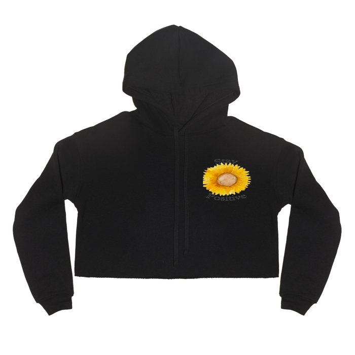 Sunflower cropped hoodie on sale
