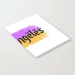 Los Angeles (Typography Design) Notebook
