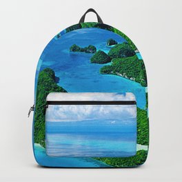 South Pacific Palau Tropical Islands And Exquisite Ocean Backpack