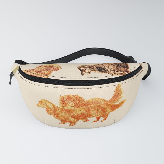 DACHSHUND DOGS Fanny Pack by CanisArtStudio Society6